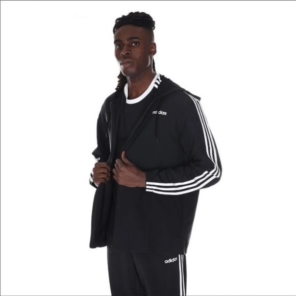Adidas  ESSENTIALS 3-STRIPES WOVEN WINDBREAKER - Picture 1 of 12
